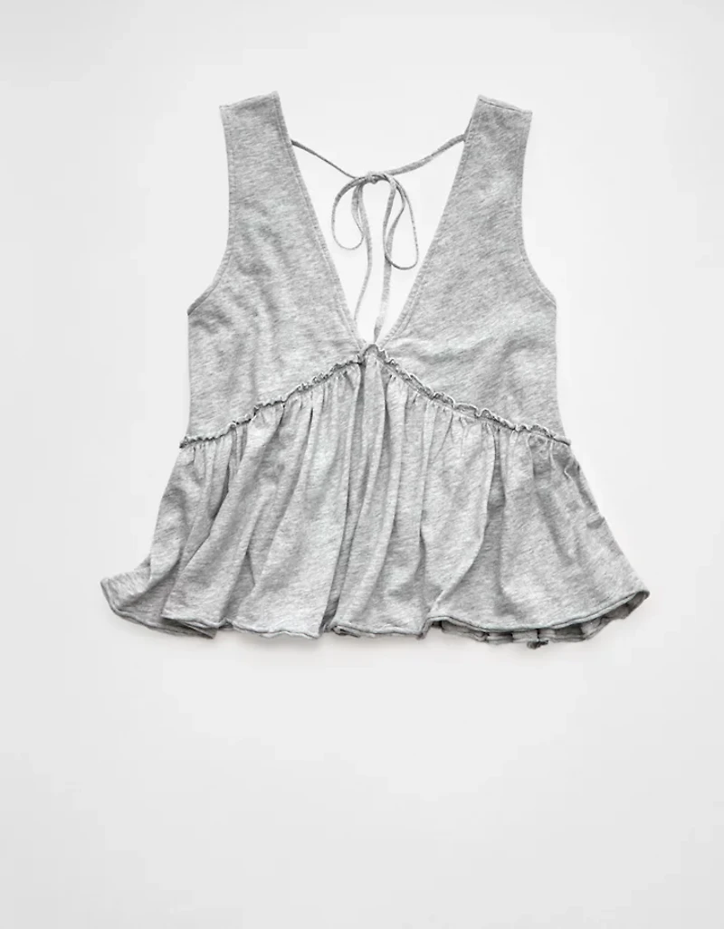 AE Sunchaser Knit V-Neck Swing Tank Top