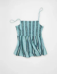 Débardeur style nuisette à smocks Sunchaser AE