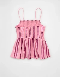 Débardeur style nuisette à smocks Sunchaser AE