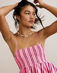Débardeur style nuisette à smocks Sunchaser AE