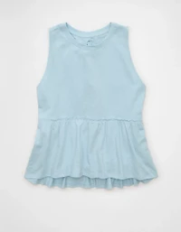 AE Sunchaser Tie-Back Babydoll Tank Top