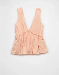 AE Sunchaser Knit V-Neck Swing Tank Top