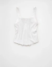 AE Button-Up Tank Top