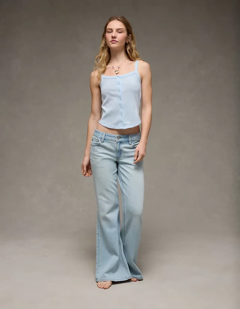 AE Button-Up Tank Top