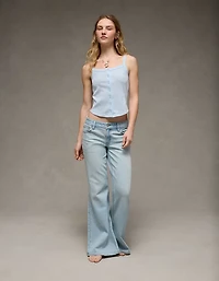 AE Button-Up Tank Top