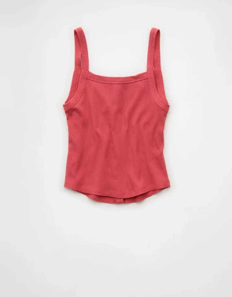 AE Button-Up Tank Top