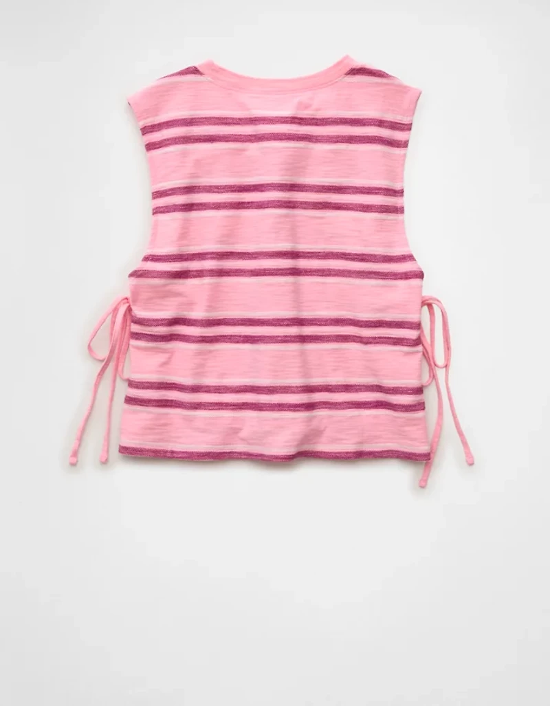 Débardeur de sport noué sur le côté Sunchaser AE