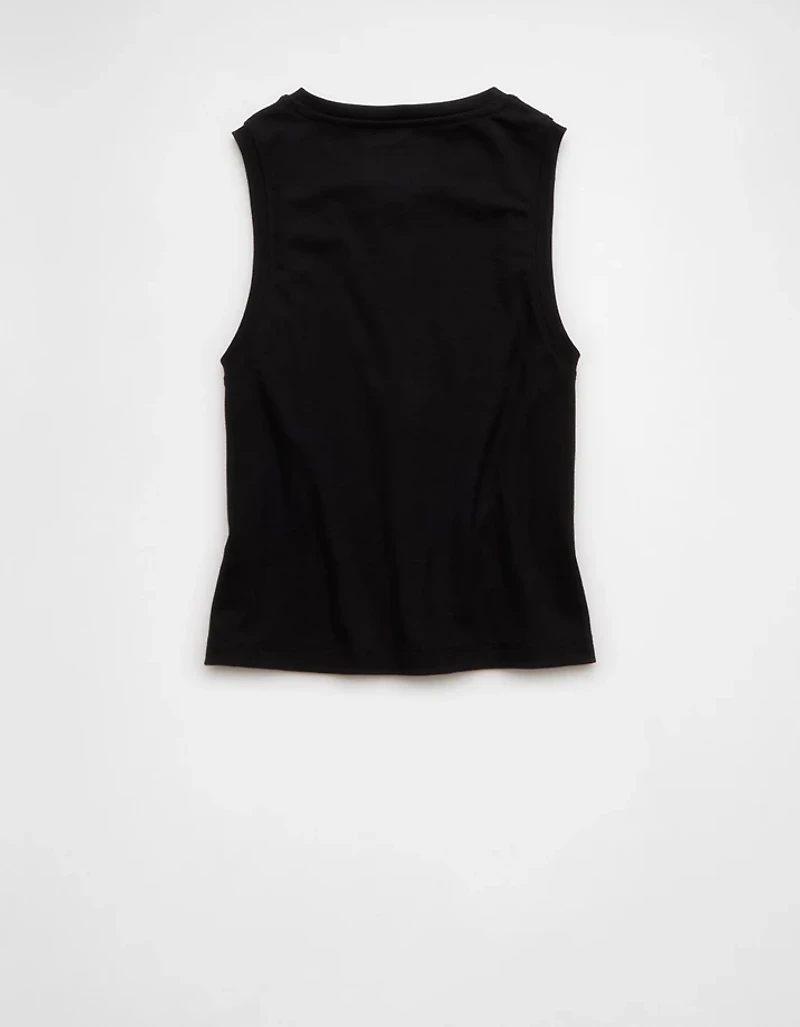 AE Button-Up Tank Top