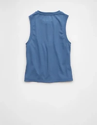 AE Button-Up Tank Top