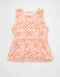 AE Sunchaser Tie-Back Babydoll Tank Top