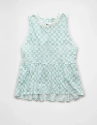 AE Sunchaser Tie-Back Babydoll Tank Top
