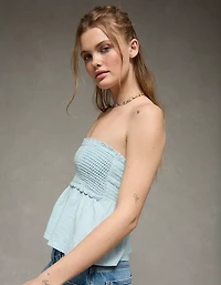 Bustier tubulaire style nuisette en crochet Sunchaser AE