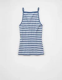 AE Apron-Neck Graphic Tank Top