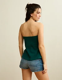 AE Sunchaser Side-Slit Babydoll Tube Top