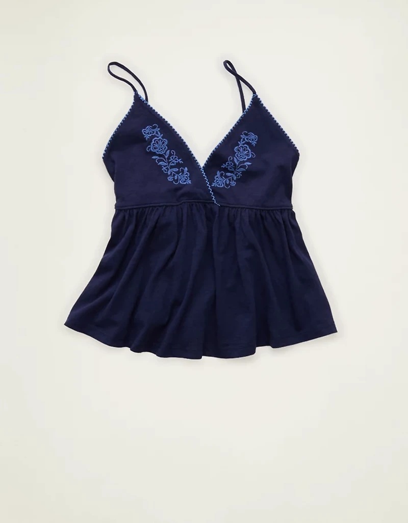 AE Picot-Trim Babydoll Cami