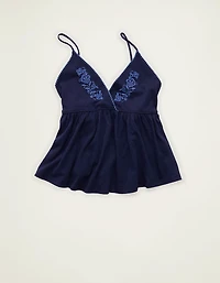 AE Picot-Trim Babydoll Cami