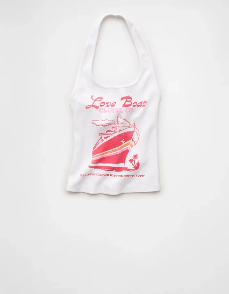 AE Pride Graphic Halter Tank Top