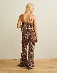 AE Sunchaser Lace Trim Babydoll Tank Top