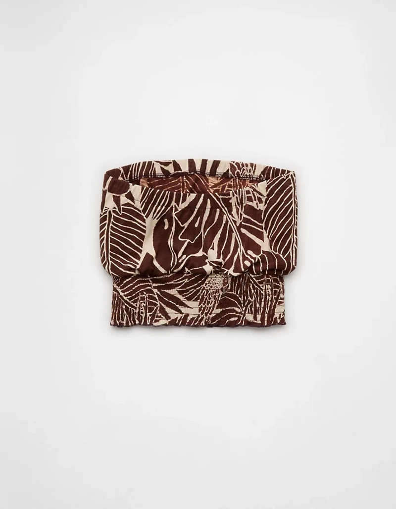 AE Sunchaser Cropped Bubble Tube Top