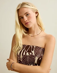 AE Sunchaser Cropped Bubble Tube Top