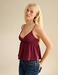 AE Embroidered Babydoll Cami
