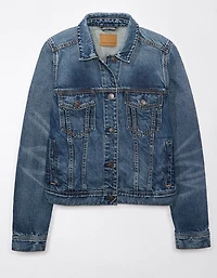 Veste en denim classique extensible et rigide AE
