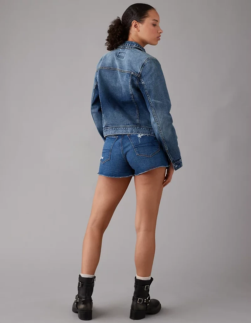 Veste en denim classique extensible et rigide AE