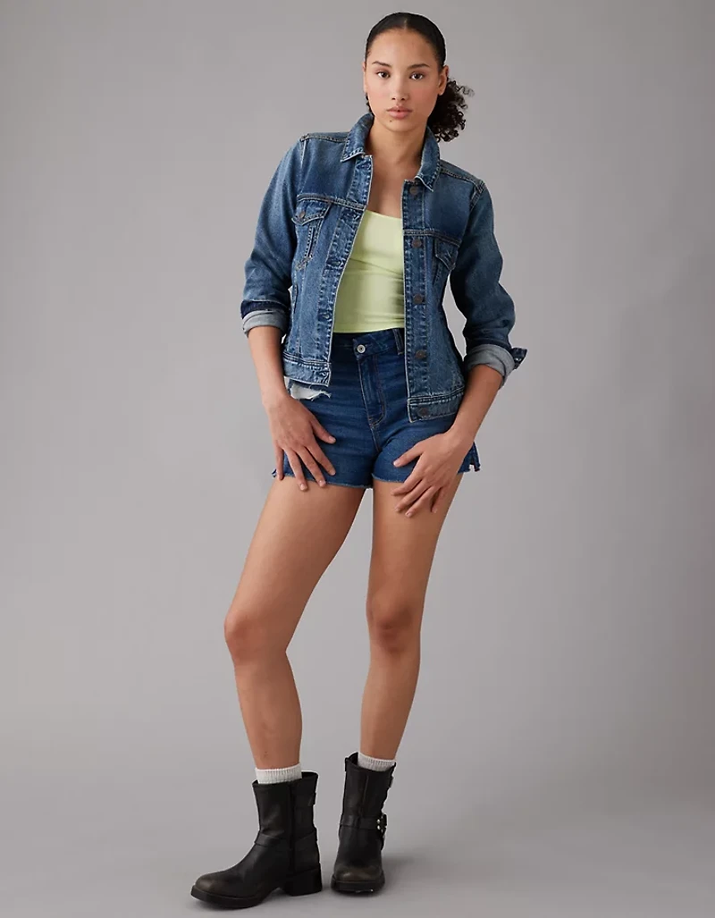 Veste en denim classique extensible et rigide AE