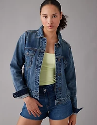 Veste en denim classique extensible et rigide AE