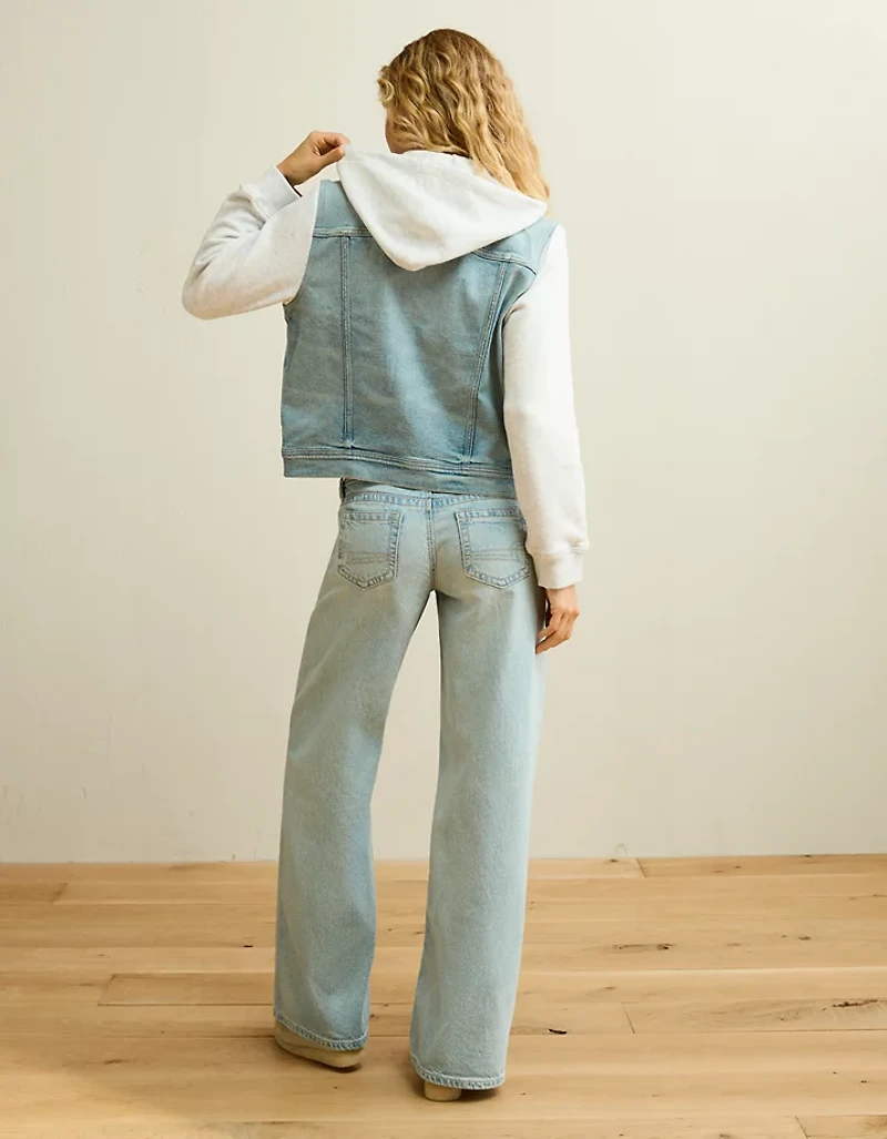 AE Hooded Denim Jacket
