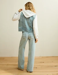 AE Hooded Denim Jacket