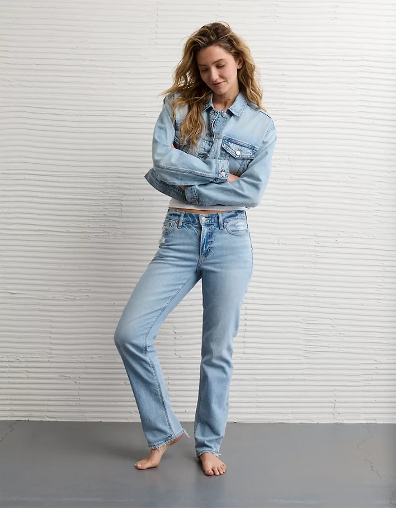 Veste en denim courte AE