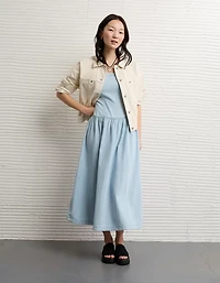 Veste en denim ondulante AE