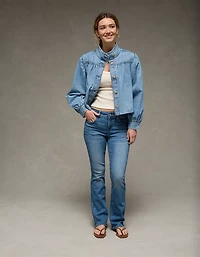 AE Denim Swing Jacket