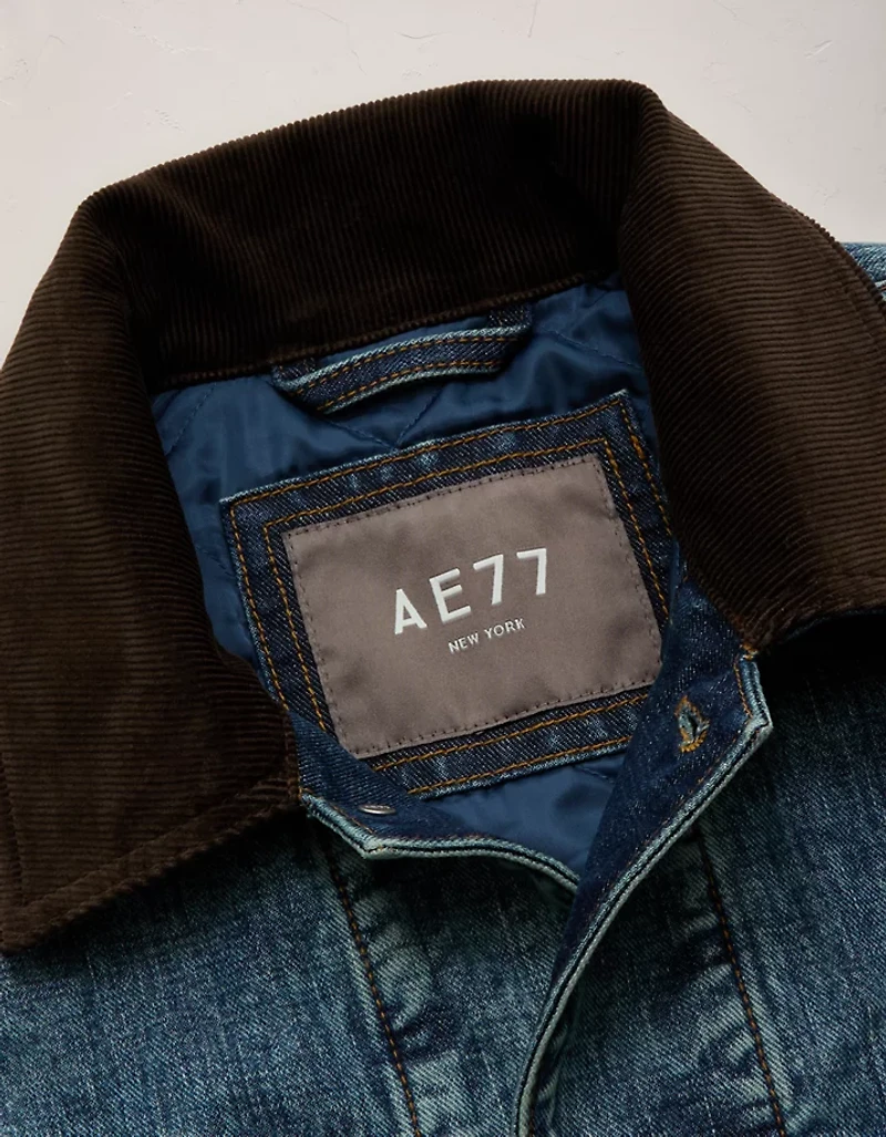 AE77 Premium Denim Barn Jacket
