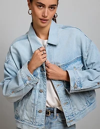 AE77 Oversized Denim Jacket