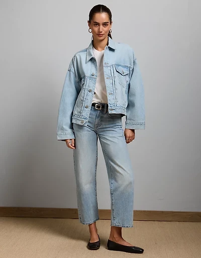 Veste en denim surdimensionné AE77