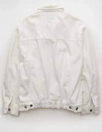 Veste petit ami en denim surdimensionnée AE