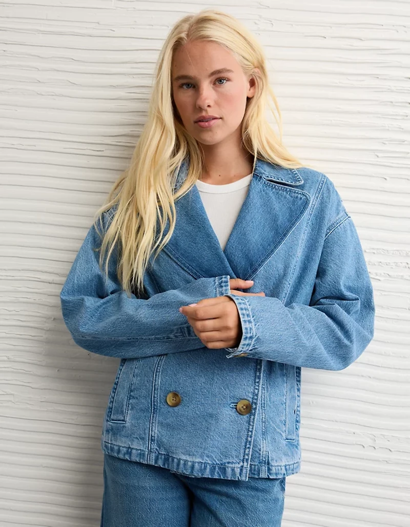 AE Manteau en denim