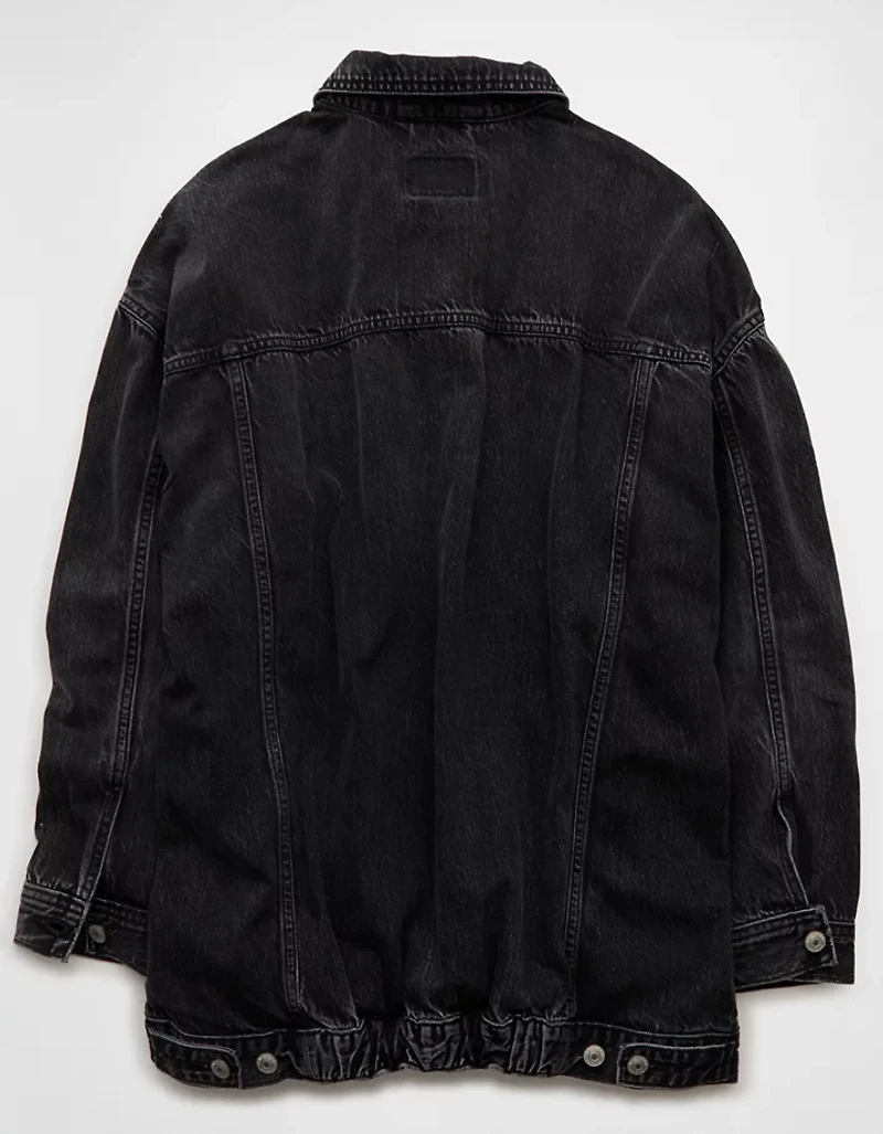 AE Oversized Boyfriend Denim Jacket