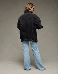 AE Oversized Boyfriend Denim Jacket