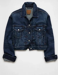 Veste courte en denim rétro AE