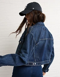 Veste courte en denim rétro AE
