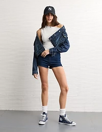 Veste courte en denim rétro AE