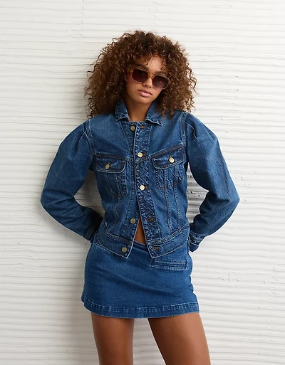 Blouson en denim rétro AE