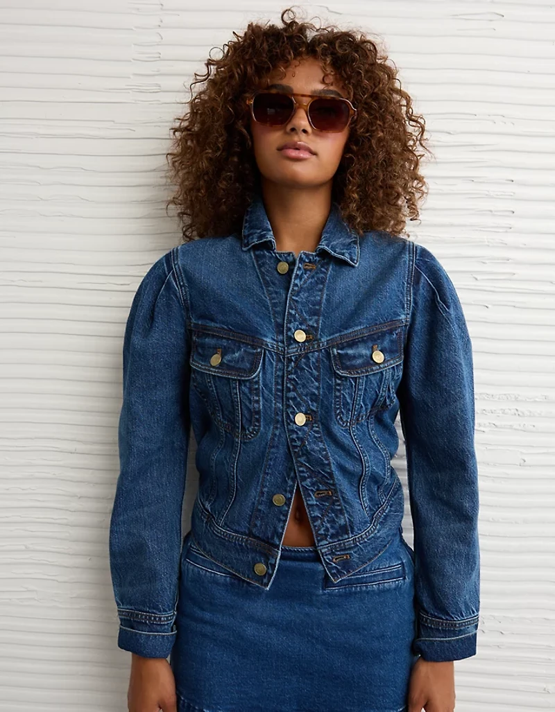 Blouson en denim rétro AE