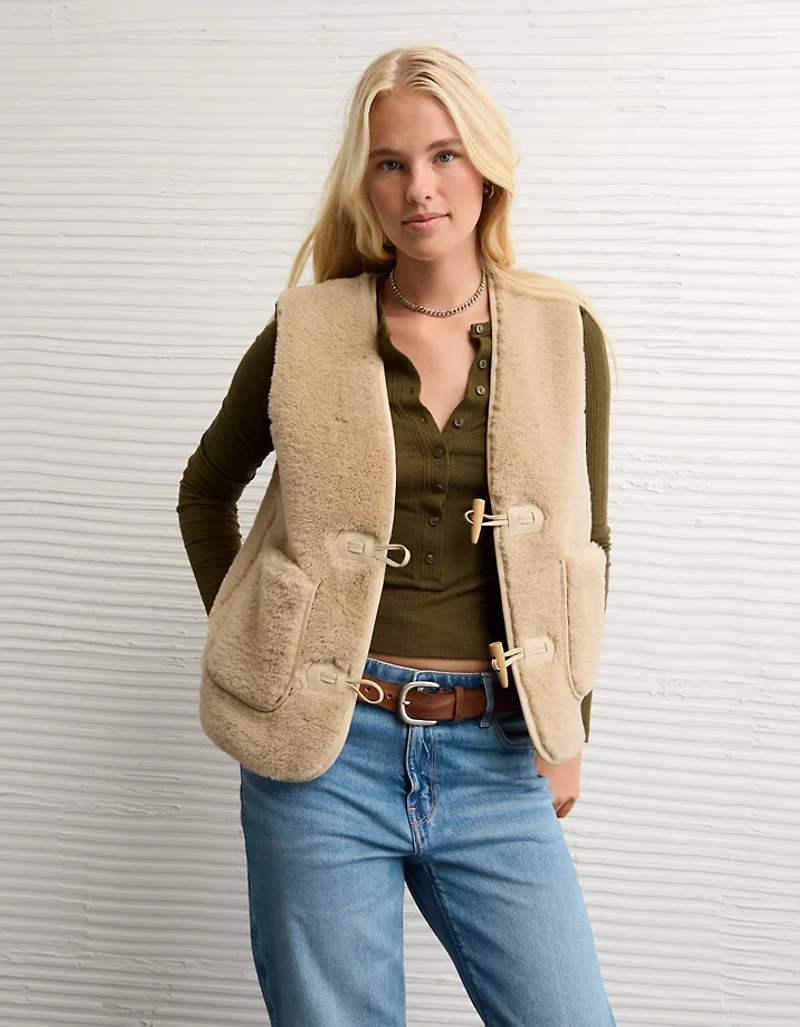 Veste en sherpa AE