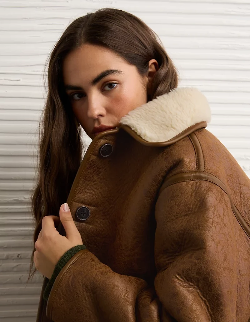 AE Reversible Shearling Jacket