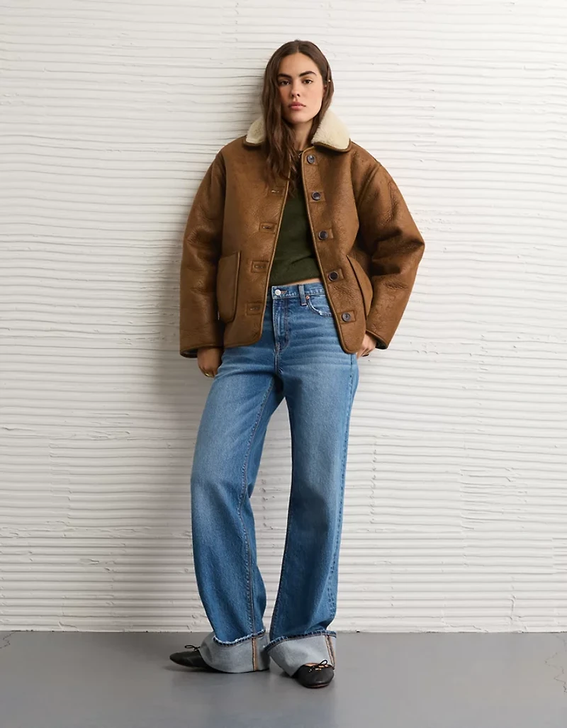 AE Reversible Shearling Jacket