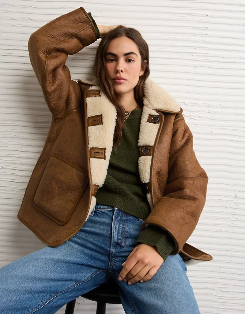 AE Reversible Shearling Jacket